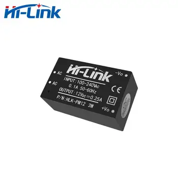 Бесплатная доставка 70 шт./лот новый Hi-Link ac dc 12v 3w мини-модуль питания 220v изолированный переключатель режима интеллектуальный модуль HLK-PM12