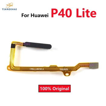 Оригинал для Huawei P40 Lite P40Lite Touch ID Кнопка Home Датчик отпечатков пальцев Возврат питания Гибкий кабель Запасные части