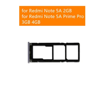Лоток для карт памяти для Xiaomi Redmi Note 5A/Redmi Note 5A Prime Pro, держатель лотка для SIM-карт, адаптер для ремонта, Запасные части
