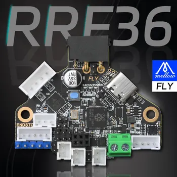 Плата Fly-RRF36 V1.0 Для Прошивки Reprap HeadTool CanFD Canbus Super8 PRO Duet3 CDY E3 С Кабелем Can длиной 1 М Для 3D-принтера Mellow