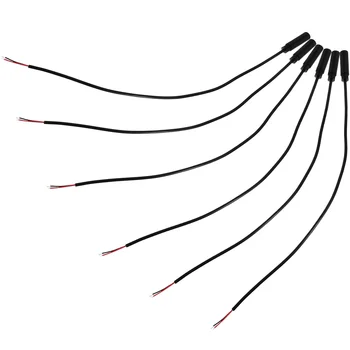 6 Шт Замена аудиолинии 35 мм штекерный кабель Аксессуары для оголенного ремонтного разъема Соединительный провод