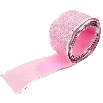 Декор Розовая лента для ежедневного использования, многофункциональная упаковка, букет для фестиваля, износостойкий, удобный подарок