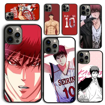 Аниме-Чехол для телефона Taiga Kagami kuroko no basket для iPhone 15 14 12 13 mini 6 7 8 PLUS X XS XR 11 PRO MAX SE 2020 Cover Fundas