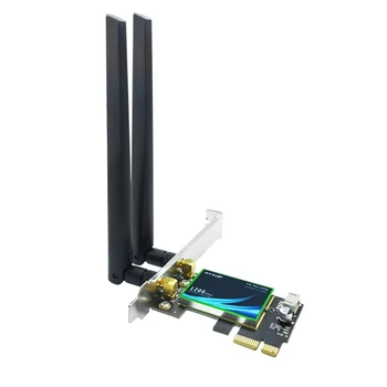 Двухдиапазонная сетевая беспроводная карта PCIE Wifi 2.4G/5G BT4.0 Ethernet 802.11AC 1200M