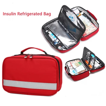 Высококачественные водонепроницаемые наборы первой помощи для инсулина, портативные холодильные сумки-холодильники для лекарств, сумки-холодильники для людей с диабетом