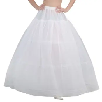 2024 Новая невеста, Свадебное платье, Поддерживающая Нижняя юбка, 3 обруча, юбка из 1 слоя пряжи, Женские костюмные юбки на подкладке, Подкладка