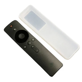 Универсальный Силиконовый Чехол для Пульта Дистанционного Управления Xiaomi 4A 4C TV Set-top Box Пылезащитный Пульт Дистанционного Управления с Голосовой Кнопкой Защитный Чехол 15x4x1,5 см