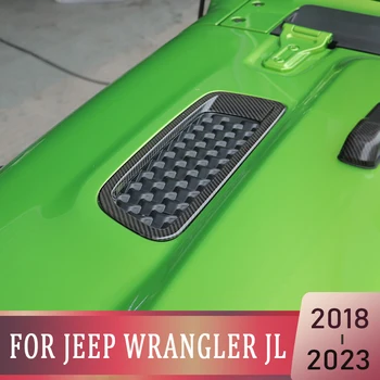 Для Jeep Wrangler JL Gladiator JT 2018-2023 Вентиляционное Отверстие Капота Автомобиля, Украшение Воздухозаборника, Украшение Выходного Отверстия Двигателя, Аксессуары