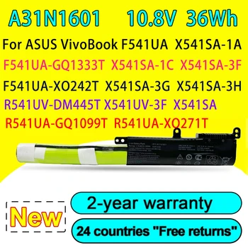 Новый Аккумулятор для ноутбука A31N1601 0B110-00440000 ASUS F541UA R541UA R541UJ R541UV X541SA X541SC X541U X541UA Серии 10,8 V 36Wh