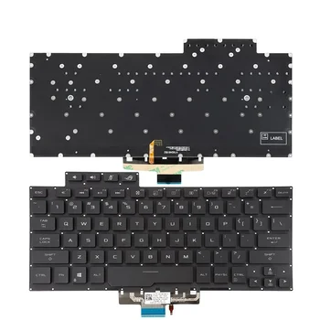 Новая Клавиатура Для ноутбука Asus ROG Zephyrus G14 GA401 GA401U GA401M GA401I V192461B2 2020 года выпуска Клавиатура США/Великобритании С подсветкой