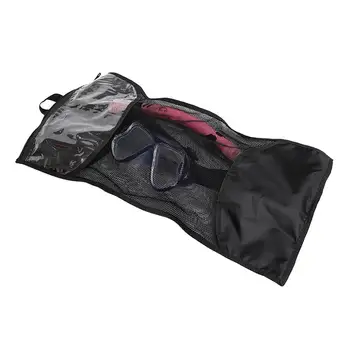 Сетчатая сумка для подводного плавания, сетчатая спортивная сумка для водного плавания 22.83x11.81in, Многоцелевая сумка для хранения шариков для стирки
