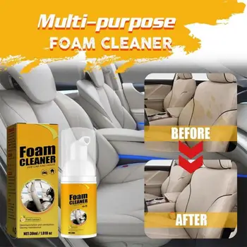 Новый многоцелевой очиститель пены Leather Clean Wash Automoive Для домашней мойки салона автомобиля, поверхностей для технического обслуживания, спрей-очиститель пены