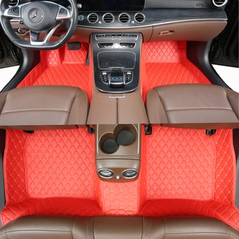 Автомобильный коврик для Lexus Ct200h 2011 2012 2013 2014 2015 2016 2017 Кожаные коврики Полный комплект ковров Роскошные Накладки для ног Автоаксессуары