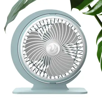 Вентилятор Циркулятора Воздуха Тихий Персональный Вентилятор Для Спальни Небольшой Охлаждающий Настольный Вентилятор Сильный Ветер USB Mini Air Convection Для Кемпинга в Общежитии