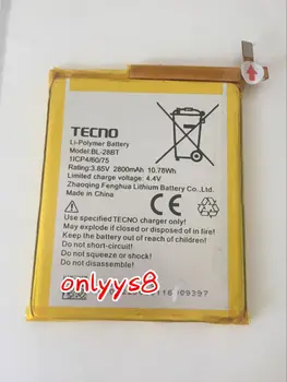 для панели аккумуляторной батареи телефона TECNO bl-28bt 2800 мАч