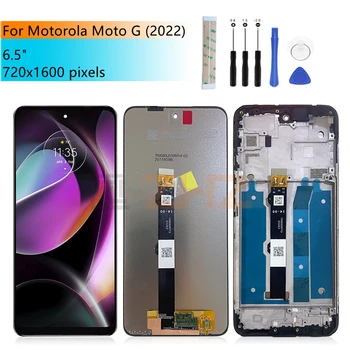 Для Motorola Moto G 5G 2022 ЖК-дисплей С Сенсорным Экраном Дигитайзер В Сборе С Рамкой Для Moto G 5g 2022 Запасные Части Дисплея