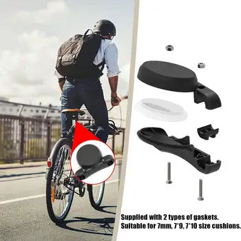 Кронштейн для держателя велосипеда, защитный для Airtag, Противоугонная бирка, GPS-отслеживание, Защита велосипеда, Фиксированное сиденье, Скрытое позиционирование