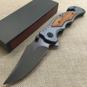Дамасский прямой нож, Тактический карманный нож, Ножи 57HRC, Складной нож, Набор для выживания в походе, Портативный Карманный нож, Инструмент