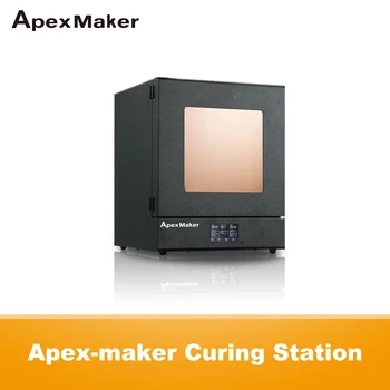 Станция Отверждения Смолы ApexMaker 405nm С Отверждающими Лампами, Машина Для Отверждения УФ-Смолы для Отверждения 3D-принтера Экстра Большого Размера Ведра