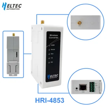 Конвертер RS485 Поддерживает LoRa/LoRaWAN, Ethernet, LTE несколько сетевых режимов постоянного тока 4,5 ~ 28 В кэш 1024 байта HRI-4853 4851 4852