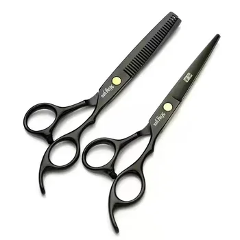 1 шт. титановые парикмахерские ножницы, золотые ножницы для волос, филировочные ножницы для стрижки волос