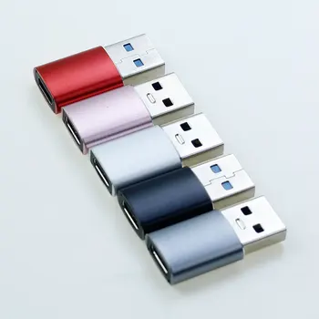 1 шт. Адаптер USB 3.1 Male-Type C-Female Конвертер флэш-накопителя для ПК, ноутбука, USB-конвертер, кабель для зарядки PD, адаптер