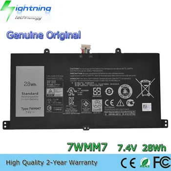 Новый Подлинный Оригинальный Аккумулятор для ноутбука 7WMM7 7,4 V 28Wh для Dell Venue 11 Pro Dock D1R74 DL011301-PLP22G01 CP305193L1