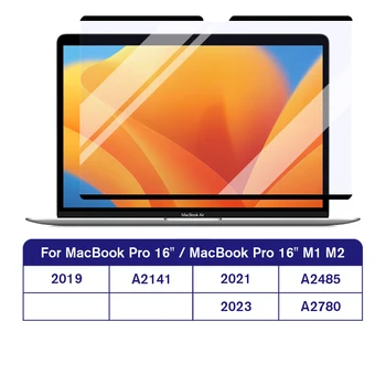 Mac Book Pro 16,2 Магнитная HD-Защитная Пленка для Macbook Pro 16 дюймов M1 M2 A2485 A2780 A2141 2019 2021 2023 Latop Filter Film