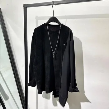 Owen Seak Мужские толстовки, свитшоты, хлопковая женская одежда на молнии в готическом стиле, осенняя уличная одежда Оверсайз, Черная куртка.
