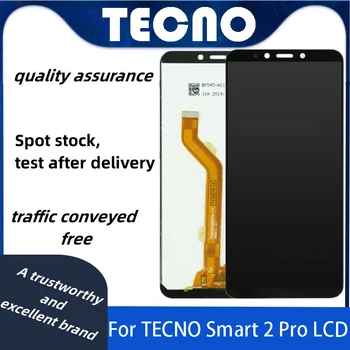 Для infinix Tecno X5514 Smart 2 Pro ЖК-дисплей, сенсорный экран, дигитайзер, стеклянная панель в комплекте