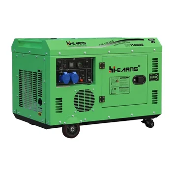 Цена на однофазный дизельный генератор с воздушным охлаждением мощностью 198FDE мощностью 50/60 Гц 7,5 кВт