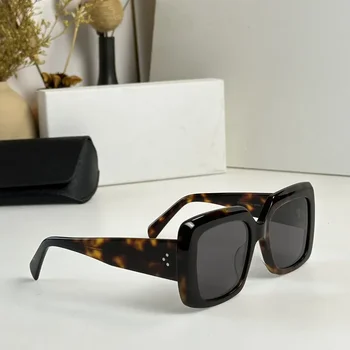 Классические Квадратные солнцезащитные очки для мужчин и женщин, роскошные Брендовые Дизайнерские Винтажные Солнцезащитные очки для мужчин, Унисекс, Ins, Популярные оттенки очков UV400