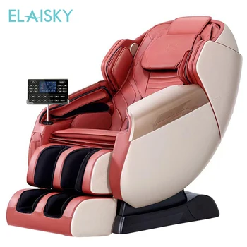 Электрическое Домашнее массажное кресло с подушкой безопасности для всего тела с нулевой гравитацией, расслабляющим массажным креслом с музыкой Hi-Fi, многофункциональным неспешным разминанием