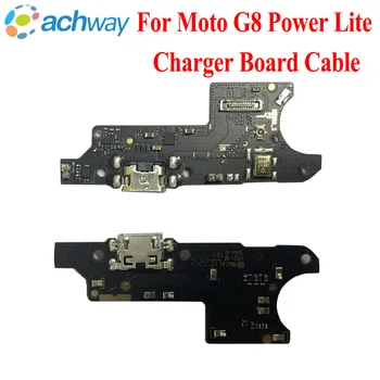 Запасные Части для ремонта USB-разъем для зарядки Док-станция для Motorola Moto G8 Power Lite USB Зарядное устройство Порт Разъем Гибкий кабель
