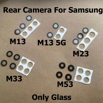 Оригинальная Новинка Для Samsung Galaxy M53 M33 M23 M13 4G 5G Замена Стеклянного Объектива Задней Камеры С Клеевой Наклейкой