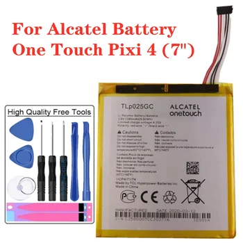 Аккумулятор высокой емкости 2580 мАч TLP025GC Для Alcatel One Touch Pixi 4 (7 
