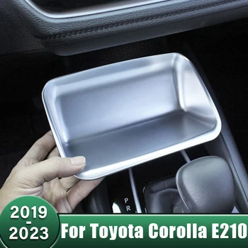 Перчаточный Ящик Центрального Управления Автомобиля, Перегородка Второго пилота, Установка Корзины Для Хранения Из Вагонки Для Toyota Corolla E210 2019-2023 Hybrid