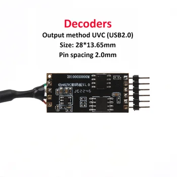 Плата с одним декодером OV6946 OCHTA10 подходит для каждого USB-зонда эндоскопа нашей серии OV6946 OCHTA10