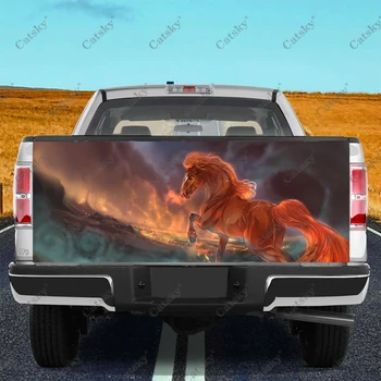 Крышка багажника грузовика Fantasy - Horse из профессионального материала, универсальная, подходит для полноразмерных грузовиков, устойчива к атмосферным воздействиям и безопасна для автомойки
